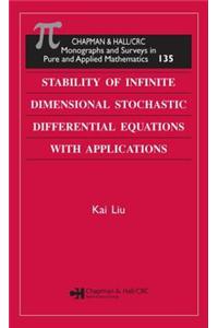 Stability of Infinite Dimensional Stochastic Differential Equations with Applications