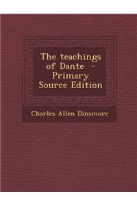 Teachings of Dante