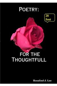 Poetry for the Thoughtfull - 28