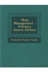 Shop Management