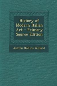 History of Modern Italian Art