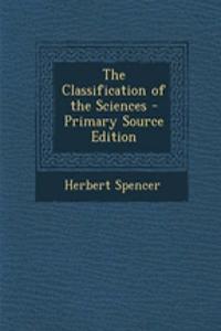 The Classification of the Sciences
