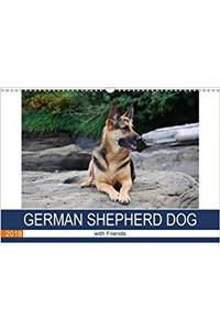 German Shepherd Dog with Friends 2018