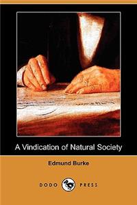 A Vindication of Natural Society (Dodo Press)