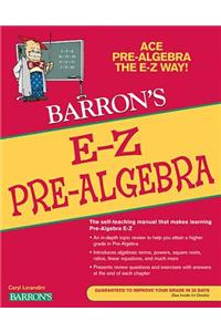 Barron's E-Z Pre-Algebra