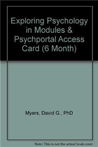 Exploring Psychology in Modules & Psychportal Access Card (6 Month)