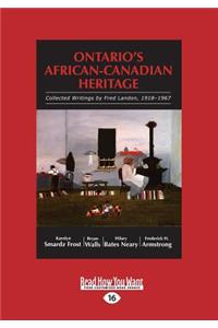 Ontario's African-Canadian Heritage