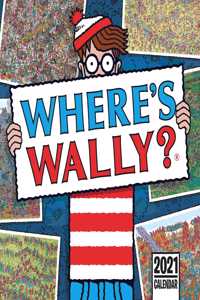 WHERES WALLY SQUARE WALL CALENDAR 2021