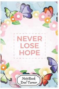 Notebook Journal Dot-Grid, Graph, Lined, Blank No Lined: Hope: Small Pocket Notebook Journal Diary, 120 Pages, 5.5 X 8.5 (Blank Notebook Journal)