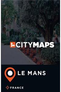 City Maps Le Mans France