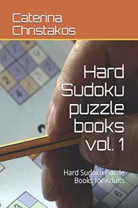 Hard Sudoku puzzle books vol. 1
