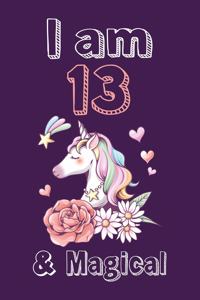 I am 13 & Magical Sketchbook