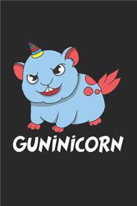 Einhorn Meerschweinchen Notizbuch