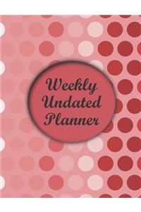 Weekly Undated Planner