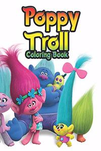 poppy troll coloring book
