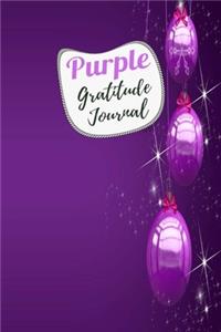 Purple Gratitude Journal