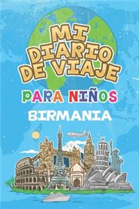 Mi Diario De Viaje Para Niños Birmania