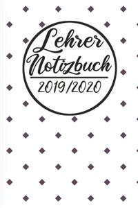 Lehrer Notizbuch 2019 / 2020