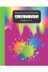 Primary Story Journal Composition K-2 (Halloween Slime Edition)