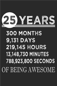 25 Years Of Being Awesome