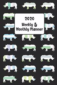 2020 Weekly & Monthly Planner