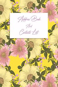 Address Book And Contacts List