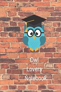 Owl Lovers Notebook