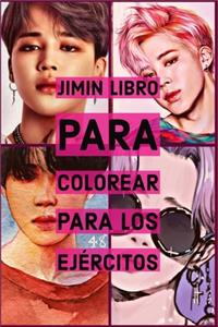 Jimin libro para colorear para los Ejércitos
