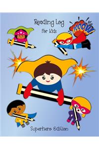 Reading Log For Kids