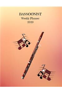 Bassoonist Weekly Planner 2020