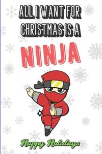 All I Want For Christmas Is A Ninja