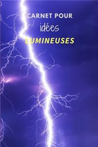 Carnet pour idées lumineuses