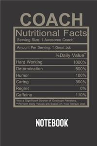 coach nutritional facts