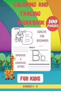 Coloring and Tracing WorkBook for Kids