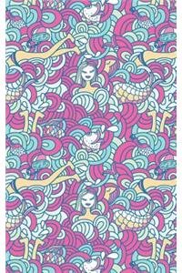 Cute Pink Mermaid Bullet Journal