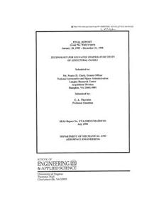 Technology for Elevated Temperature Tests of Structural Panels