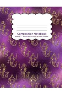 Composition Notebook Wide Rule