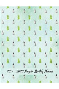 2019-2020 Penguin Monthly Planner