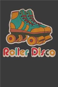 Roller Disco: Blank Lined Journal