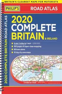 Philip's Complete Road Atlas Britain and Ireland