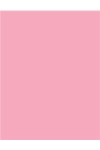 Pale Pink 101 - Combo Lined & Blank Notebook