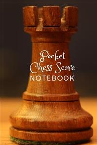 Pocket Chess Score Notebook