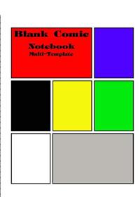 Blank Comic Notebook Multi-Template