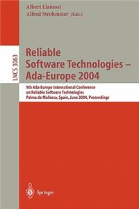 Reliable Software Technologies - Ada-Europe 2004