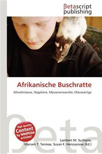 Afrikanische Buschratte