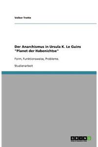 Der Anarchismus in Ursula K. Le Guins 