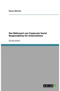 Der Mehrwert von Corporate Social Responsibility für Unternehmen