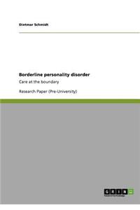 Borderline personality disorder
