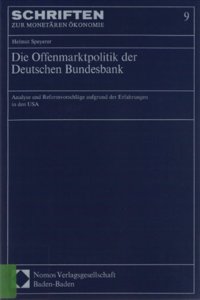 Die Offenmarktpolitik Der Deutschen Bundesbank