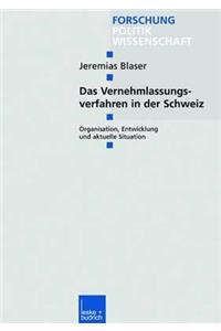 Das Vernehmlassungsverfahren in der Schweiz